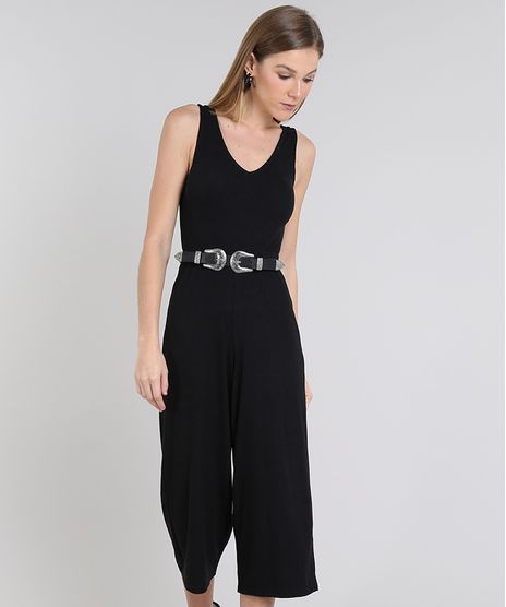 Macacao-Feminino-Pantacourt-Canelado-com-Amarracao-Alcas-Medias-Preto-9576424-Preto_1
