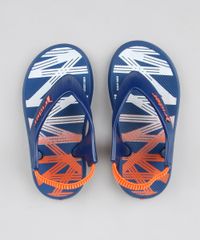 Chinelo-Infantil-Rider-Estampado-com-Elastico-Azul-Marinho-9604962-Azul_Marinho_1