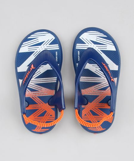 Chinelo-Infantil-Rider-Estampado-com-Elastico-Azul-Marinho-9604962-Azul_Marinho_1