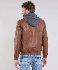 Jaqueta-Masculina-Bomber-com-Capuz-Removivel-Marrom-9351822-Marrom_2