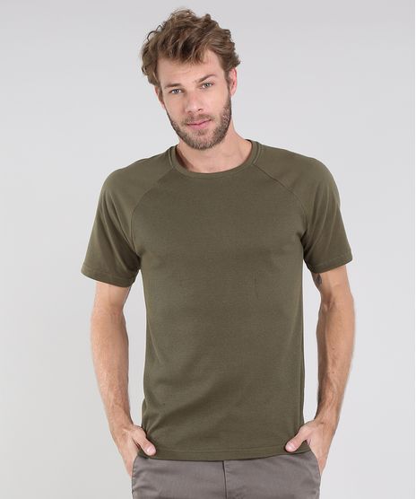 Camiseta-Masculina-Maquinetada-Manga-Curta-Raglan-Gola-Careca-Verde-Militar-9564339-Verde_Militar_1