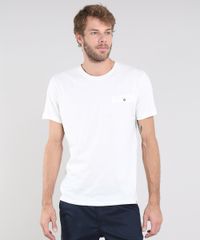 Camiseta-Masculina-Flame-com-Bolso-Manga-Curta-Gola-Careca-Bege-Claro-9524367-Bege_Claro_1