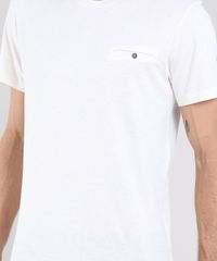 Camiseta-Masculina-Flame-com-Bolso-Manga-Curta-Gola-Careca-Bege-Claro-9524367-Bege_Claro_4