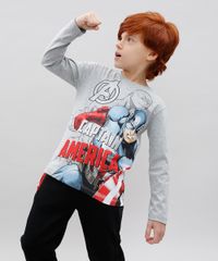 Camiseta-Infantil-Capitao-America-Manga-Longa-Cinza-Mescla-9464182-Cinza_Mescla_1