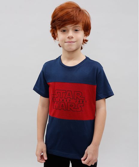 Camiseta-Infantil-Star-Wars-Recorte-Manga-Curta-Gola-Careca--Azul-Marinho-9505813-Azul_Marinho_1