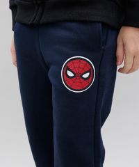 Calca-Infantil-Homem-Aranha-em-Moletom-com-Bolsos-Azul-Marinho-9581393-Azul_Marinho_4