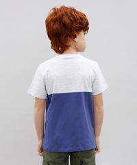 Camiseta-Infantil--New-York--com-Bolso-Manga-Curta-Gola-Careca-Cinza-Mescla-Claro-9558625-Cinza_Mescla_Claro_2