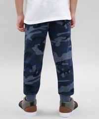 Calca-Infantil-em-Moletom-Estampada-Camuflada-com-Bolsos-Azul-Marinho-9464108-Azul_Marinho_2