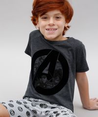 Pijama-Infantil-Os-Vingadores-Estampado-Manga-Curta-Cinza-Mescla-Escuro-9567833-Cinza_Mescla_Escuro_3