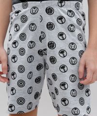 Pijama-Infantil-Os-Vingadores-Estampado-Manga-Curta-Cinza-Mescla-Escuro-9567833-Cinza_Mescla_Escuro_4