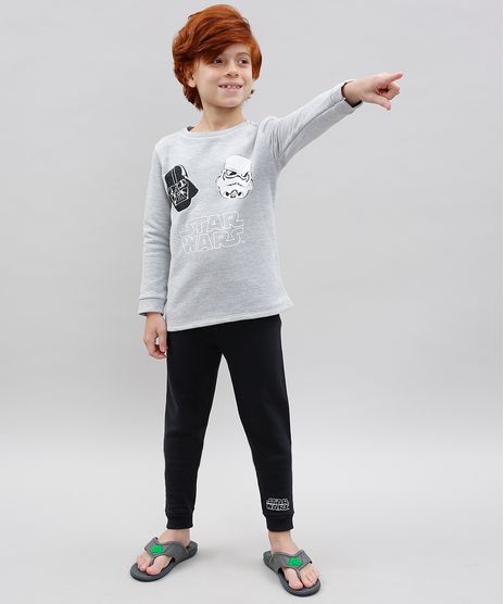 Pijama-Infantil-Darth-Vader-Star-Wars-em-Moletom-Manga-Longa-Cinza-Mescla-9528482-Cinza_Mescla_1