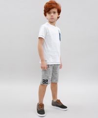 Bermuda-Infantil-em-Moletom--The-Dino-World--com-Bolsos-Cinza-Mescla-9571016-Cinza_Mescla_3