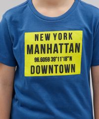 Camiseta-Infantil--New-York-Manhattan--Manga-Curta-Gola-Careca-Azul-9614154-Azul_4