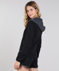 Jaqueta-Feminina-em-Flanela-com-Capuz-em-Moletom-Preta-9571381-Preto_2
