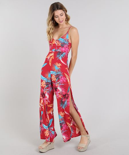Macacao-Feminino-Pantacourt-Estampado-Floral-com-Fendas-Alca-Fina-Vermelho-9581000-Vermelho_1 Macacao-Feminino-Pantacourt-Estampado-Floral-com-Fendas-Alca-Fina-Vermelho-9581000-Vermelho_1
