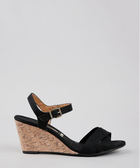 Sandalia-Feminina-Vizzano-Anabela-em-Suede-Preto-9560110-Preto_1
