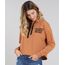 Blusao-Feminino-em-Moletom--No-Longer--com-Capuz-Caramelo-9572330-Caramelo_1