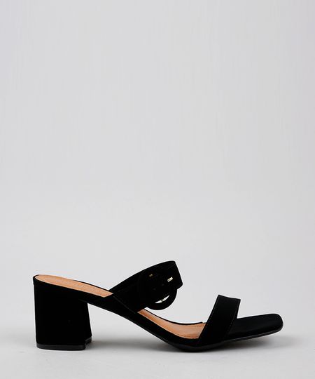 Tamanco-Feminino-em-Suede-com-Fivela-Preto-9639104-Preto_1