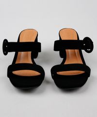 Tamanco-Feminino-em-Suede-com-Fivela-Preto-9639104-Preto_4