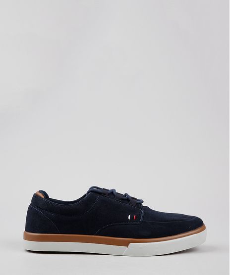 Tenis-Masculino-com-Recortes-Azul-Marinho-9588793-Azul_Marinho_1