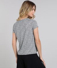 Blusa-Feminina--C-Est-la-Life--Manga-Curta-Decote-Redondo-Cinza-Mescla-Claro-9580811-Cinza_Mescla_Claro_2
