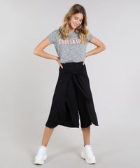 Blusa-Feminina--C-Est-la-Life--Manga-Curta-Decote-Redondo-Cinza-Mescla-Claro-9580811-Cinza_Mescla_Claro_3
