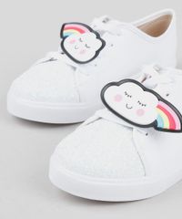 Tenis-Infantil-Molekinha-com-Arco-Iris-Removivel-e-Glitter-Branco-9585129-Branco_5