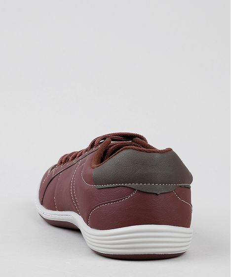 sapatenis vinho masculino