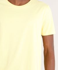 Camiseta-Masculina-Basica-Manga-Curta-Gola-Careca-Amarelo-Claro-8472858-Amarelo_Claro_4