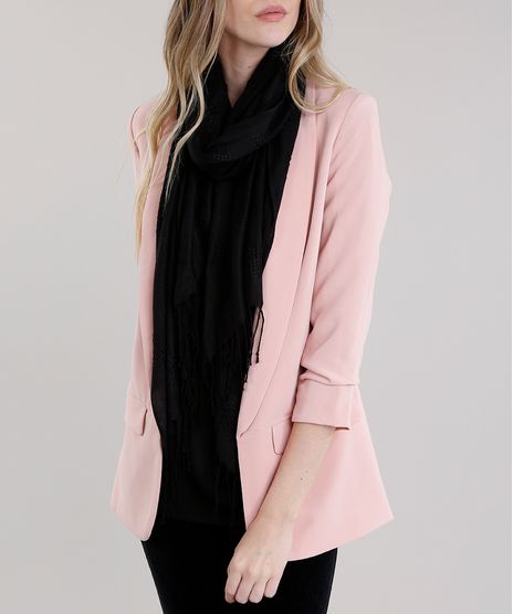 Cachecol-Feminino-com-Vazados-e-Franjas-Preto-8754621-Preto_1