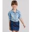 Camisa-Jeans-Infantil-com-Bolsos-Azul-Medio-9060563-Azul_Medio_1