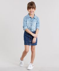Camisa-Jeans-Infantil-com-Bolsos-Azul-Medio-9060563-Azul_Medio_3