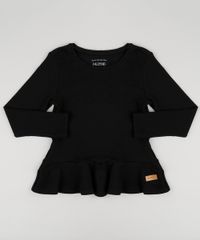 Blusa-Infantil-Canelada-Peplum-Manga-Longa-Decote-Redondo--Preta-9175393-Preto_1