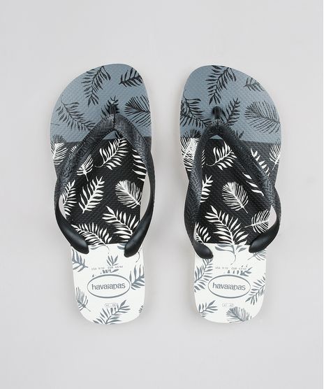 Chinelo-Masculino-Havaianas-Estampado-de-Folhagem-Preto-9330060-Preto_1