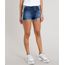Short-Jeans-Feminino-Vintage-com-Faixa-Lateral-Listrada-Azul-Escuro-9010656-Azul_Escuro_1