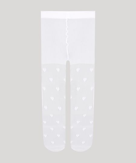 Meia-Calca-Infantil-Lupo-Fio-20-Estampada-de-Coracoes-Branca-9182685-Branco_1
