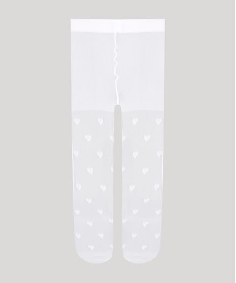 Meia-Calca-Infantil-Lupo-Fio-20-Estampada-de-Coracoes-Branca-9182685-Branco_1