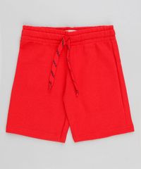 Bermuda-Infantil-Basica-em-Moletom-com-Cordao-Vermelha-9421895-Vermelho_1