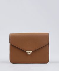 Bolsa-Feminina-Transversal-com-Corrente-Caramelo-9227656-Caramelo_1