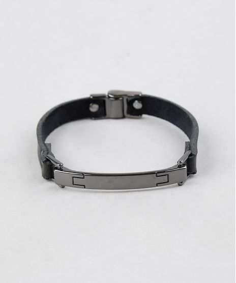 Pulseira-Masculina-Preta-9391958-Preto_1