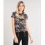 Blusa-Feminina-Mickey-Mouse-Estampada-Camuflada-Manga-Curta-Decote-Redondo-Verde-Militar-9237996-Verde_Militar_1