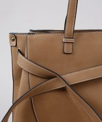 Bolsa-Feminina-Grande-com-No-Alca-de-Ombro-Bege-9484072-Bege_5