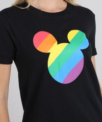 Blusa-Feminina-Pride-Mickey-Arco-iris-Manga-Curta-Decote-Redondo-Preta-9591795-Preto_4