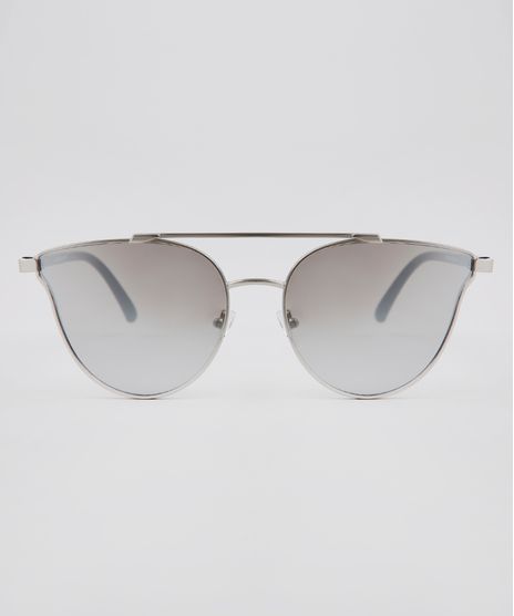 Oculos-de-Sol-Redondo-Feminino-Oneself-Prateado-9636179-Prateado_1
