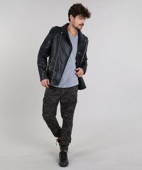 Camiseta-Masculina-Basica-Manga-Curta-Gola-V-Cinza-Mescla-8480548-Cinza_Mescla_2_3