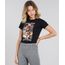 Blusa-Feminina-Gremlins--Coffee--Manga-Curta-Decote-Redondo-Preta-9580347-Preto_1