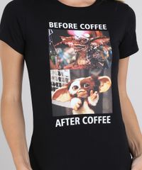 Blusa-Feminina-Gremlins--Coffee--Manga-Curta-Decote-Redondo-Preta-9580347-Preto_4