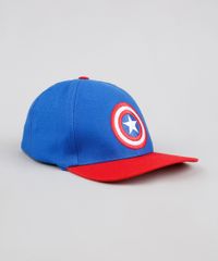 Bone-Infantil-Aba-Reta-Capitao-America-com-Bordado-Azul-Royal-9542601-Azul_Royal_2