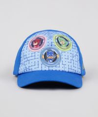 Bone-Infantil-Aba-Curva-PJ-Masks-Azul-Royal-9542503-Azul_Royal_1