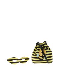 Bolsa-Listrada-com-Mascara-Amarela-8578704-Amarelo_1